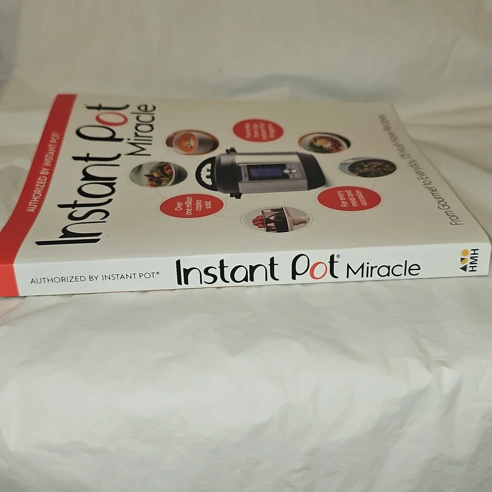 Instant Pot Miracle Paperback Cookbook New - Picture 3 of 9